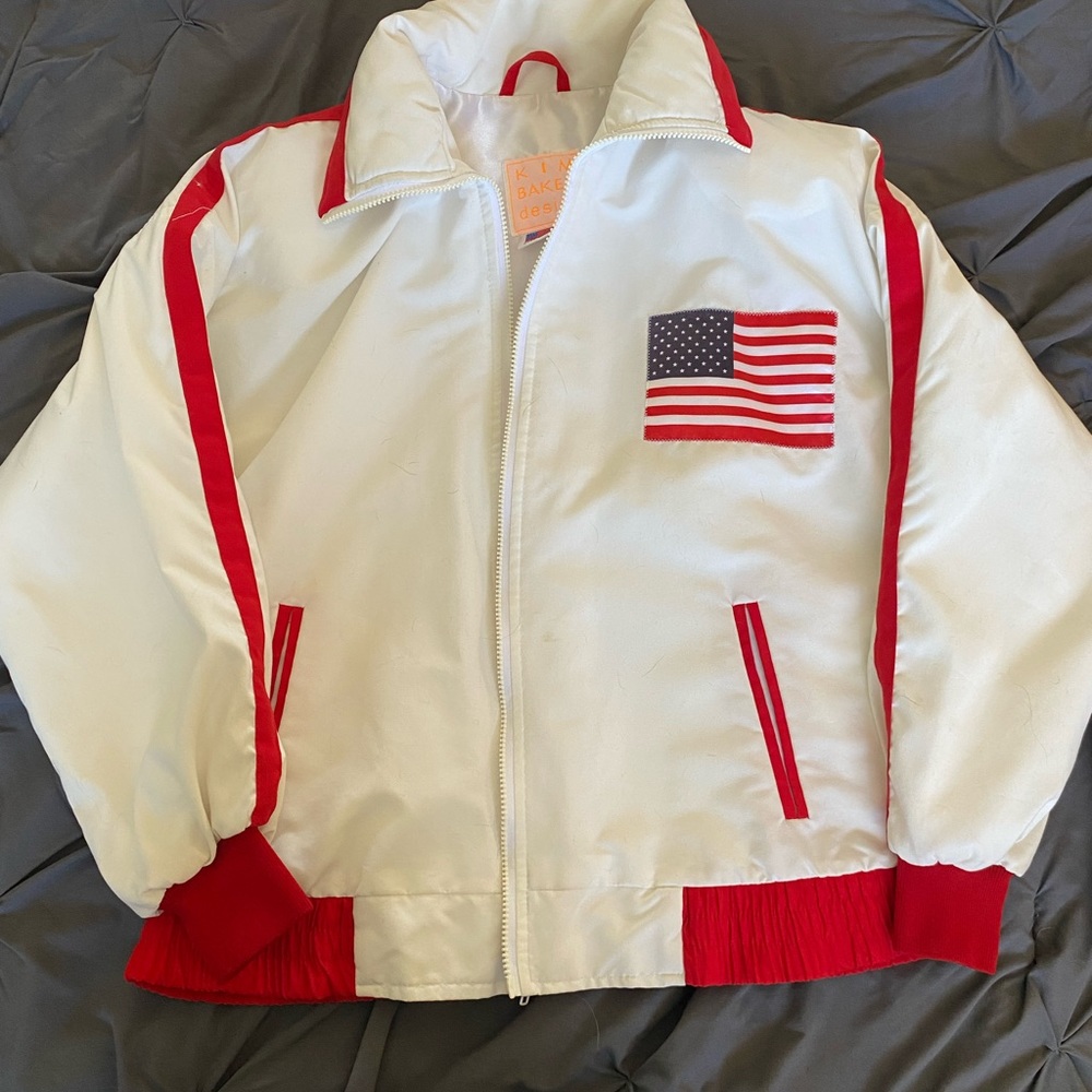 American Flag Bomber Jacket